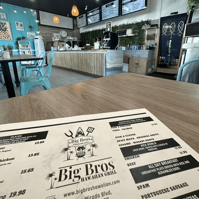 Order from Big Bros Hawaiian Grill